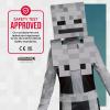 imageKids Minecraft Classic Skeleton Costume  Boys ampamp Girls Minecraft Cosplay Outfit  Child Minecraft Skeleton Costume