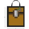 imageMinecraft Adventure Tote Bag  13quot x 11quot Pack of 1  Durable ampamp Stylish Perfect for Gamers Fun and Everyday Use