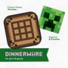 imageMinecraft Birthday Decorations  Serves 16  Party Supplies Minecraft Balloons Birthday Banner Plates Tablecover Napkins Stickers