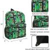 imageMinecraft Creeper AllOver Print 18quot Backpack