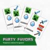 imageMinecraft Party Supplies Minecraft Birthday Party Supplies for Boys or Girls  Serves 16 Guests  With Table Cover Plates and More