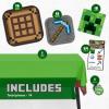 imageMinecraft Party Supplies Minecraft Birthday Party Supplies for Boys or Girls  Serves 16 Guests  With Table Cover Plates and More