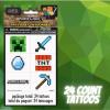 imageMinecraft Party Supplies includes Minecraft Plates and Napkins Minecraft Tablecloth and other Minecraft Party Decorations to set the perfect Minecraft Backdrop for your Minecraft Party