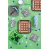 imageMinecraft Party Supplies includes Minecraft Plates and Napkins Minecraft Tablecloth and other Minecraft Party Decorations to set the perfect Minecraft Backdrop for your Minecraft Party