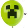 imageMulticolor Latex Minecraft Balloons 12quot 8 Count  Vibrant ampamp Durable Material Perfect for Gamers Epic Party Celebrations