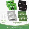 imageUnique Minecraft Party Favors  16 Guests  Bundle with Goodie Bags Tattoos Favors Checklist  Minecraft Birthday Decorations