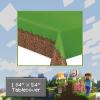 imageUnique Minecraft Party Table Decorations Dinnerware Bundle  Officially Licensed Dinner and Dessert Paper Plates Luncheon and Beverage Paper Napkins and Table Cover