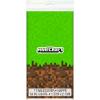 imageUnique Minecraft Party Table Decorations Dinnerware Bundle  Officially Licensed Dinner and Dessert Paper Plates Luncheon and Beverage Paper Napkins and Table Cover