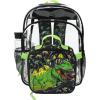 imageBIOWORLD Minecraft Creeper 5Piece Backpack Set Little Big Kid Green One SizeBlack