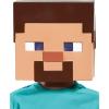 imageDisguise Kids Minecraft Steve Vacuform Mask Standard Natural