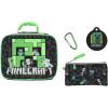 imageMinecraft Creeper 4Piece Lunch Kit Including Allergy Alert Tag