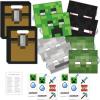 imageUnique Minecraft Party Favors  16 Guests  Bundle with Goodie Bags Tattoos Favors Checklist  Minecraft Birthday Decorations