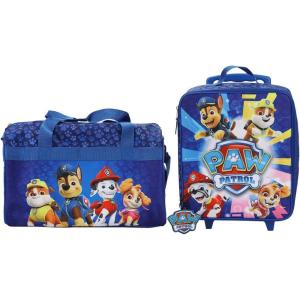 imageBioworld Minecraft Creeper Youth 4Piece Travel Set14 Carryon Duffle Bag and Luggage Tag SetPaw Patrol Pups