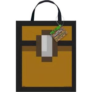 imageMinecraft Adventure Tote Bag  13quot x 11quot Pack of 1  Durable ampamp Stylish Perfect for Gamers Fun and Everyday Use