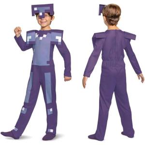 imageMinecraft Costume Enchanted Diamond Armor Outfit for Kids Minecraft Costume Halloween
