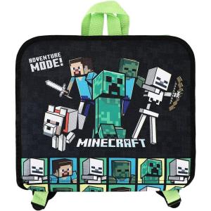 imageMinecraft backseat Car Organizer with tray and Clear window tablet