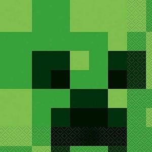 imageUnique Industries 307597 Minecraft Lunch Napkin Pack of 16