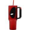 imageBioworld Minecraft Creeper ampamp TNT 40 Oz Black Stainless Steel Tumbler With HandleDeadpool Nerdin