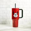imageBioworld Minecraft Creeper ampamp TNT 40 Oz Black Stainless Steel Tumbler With HandleDisney Classic Minnie Red