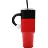 imageBioworld Minecraft Creeper ampamp TNT 40 Oz Black Stainless Steel Tumbler With HandleDisney Mickey Mouse Red