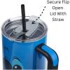 imageBioworld Minecraft Creeper ampamp TNT 40 Oz Black Stainless Steel Tumbler With HandleDisney Stitch Face