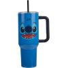 imageBioworld Minecraft Creeper ampamp TNT 40 Oz Black Stainless Steel Tumbler With HandleDisney Stitch Face