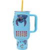 imageBioworld Minecraft Creeper ampamp TNT 40 Oz Black Stainless Steel Tumbler With HandleDisney Tropical Fruits