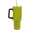 imageBioworld Minecraft Creeper ampamp TNT 40 Oz Black Stainless Steel Tumbler With HandleGrinch Grinning Face