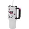 imageBioworld Minecraft Creeper ampamp TNT 40 Oz Black Stainless Steel Tumbler With HandleHello Kitty RhinestoneCoated