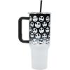 imageBioworld Minecraft Creeper ampamp TNT 40 Oz Black Stainless Steel Tumbler With HandleJack Skellington