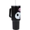 imageBioworld Minecraft Creeper ampamp TNT 40 Oz Black Stainless Steel Tumbler With HandleKuromi Face