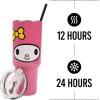 imageBioworld Minecraft Creeper ampamp TNT 40 Oz Black Stainless Steel Tumbler With HandleMy Melody Face