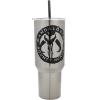 imageBioworld Minecraft Creeper ampamp TNT 40 Oz Black Stainless Steel Tumbler With HandleMythosaur Skull