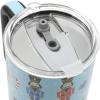 imageBioworld Minecraft Creeper ampamp TNT 40 Oz Black Stainless Steel Tumbler With HandleNutcrackers Blue