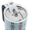 imageBioworld Minecraft Creeper ampamp TNT 40 Oz Black Stainless Steel Tumbler With HandleNutcrackers Blue