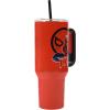 imageBioworld Minecraft Creeper ampamp TNT 40 Oz Black Stainless Steel Tumbler With HandleSpider Man Swinging