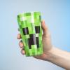imagePaladone Minecraft Creeper Glass Tumbler 14 oz Officially Licensed Merchandise