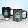 imagePaladone PP6583MCF Minecraft Enderman Heat Changing Mug  Perfect for Coffee ampamp Tea 325ml Stoneware 11 Ounces MultiColoured