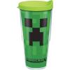 imageTervis Made in USA Double Walled Minecraft Insulated Tumbler Cup Keeps Drinks Cold ampamp Hot 16oz CreeperClassic