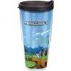 imageTervis Traveler Minecraft Cover Art Triple Walled Insulated Tumbler Travel Cup Keeps Drinks Cold ampamp Hot 20oz Stainless SteelClassic