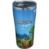 imageTervis Traveler Minecraft Cover Art Triple Walled Insulated Tumbler Travel Cup Keeps Drinks Cold ampamp Hot 20oz Stainless SteelStainless Steel
