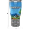 imageTervis Traveler Minecraft Cover Art Triple Walled Insulated Tumbler Travel Cup Keeps Drinks Cold ampamp Hot 20oz Stainless SteelStainless Steel