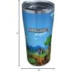 imageTervis Traveler Minecraft Cover Art Triple Walled Insulated Tumbler Travel Cup Keeps Drinks Cold ampamp Hot 20oz Stainless SteelStainless Steel