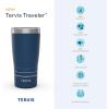 imageTervis Traveler Minecraft Cover Art Triple Walled Insulated Tumbler Travel Cup Keeps Drinks Cold ampamp Hot 20oz Stainless SteelStainless Steel