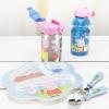 imageZak Designs  MICIV151 27oz Minecraft 188 Stainless Steel Water Bottle with Flipup Straw Spout and Locking Spout Cover Durable Cup for Sports or Travel 27oz Minecraft CreeperPeppa Pig