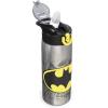 imageZak Designs  MICIV151 27oz Minecraft 188 Stainless Steel Water Bottle with Flipup Straw Spout and Locking Spout Cover Durable Cup for Sports or Travel 27oz Minecraft CreeperBatman