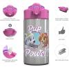 imageZak Designs  MICIV151 27oz Minecraft 188 Stainless Steel Water Bottle with Flipup Straw Spout and Locking Spout Cover Durable Cup for Sports or Travel 27oz Minecraft CreeperPaw Patrol