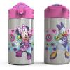 imageZak Designs  MICIV151 27oz Minecraft 188 Stainless Steel Water Bottle with Flipup Straw Spout and Locking Spout Cover Durable Cup for Sports or Travel 27oz Minecraft CreeperMinnie