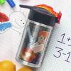 imageZak Designs  MICIV151 27oz Minecraft 188 Stainless Steel Water Bottle with Flipup Straw Spout and Locking Spout Cover Durable Cup for Sports or Travel 27oz Minecraft CreeperMinecraft
