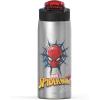 imageZak Designs  MICIV151 27oz Minecraft 188 Stainless Steel Water Bottle with Flipup Straw Spout and Locking Spout Cover Durable Cup for Sports or Travel 27oz Minecraft CreeperSpiderMan